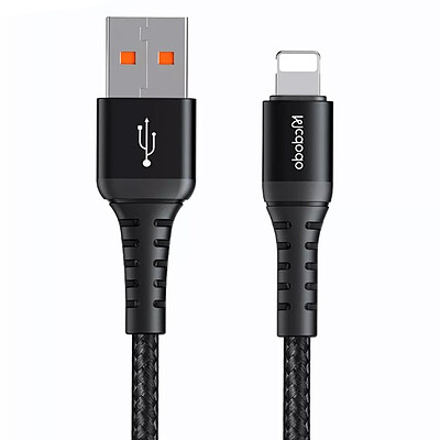 کابل شارژ و پاوربانک USB به لایتنینگ مک دودو مدل CA-2260 طول 20 سانتی متر