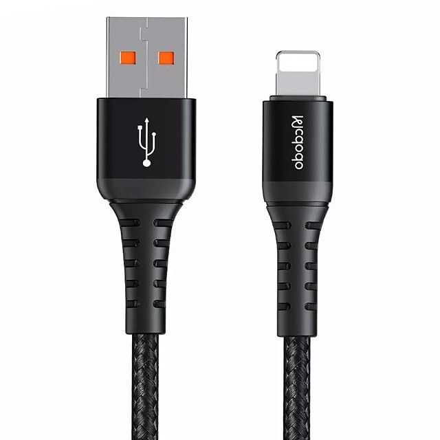 کابل شارژ و پاوربانک USB به لایتنینگ مک دودو مدل CA-2260 طول 20 سانتی متر