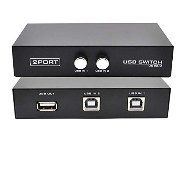 سوئیچ دو پورت USB (یک کیس به دو پرینتر)