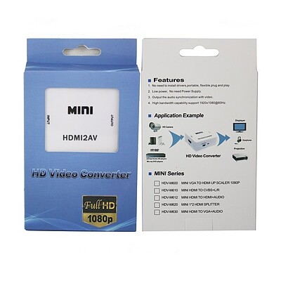  مبدل HDMI به AV مدل Mini