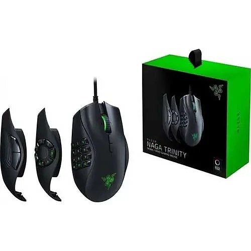 ماوس مخصوص بازی ریزر مدل Naga Trinity ا Razer Naga Trinity Gaming Mouse (جعبه باز )