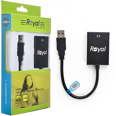 تبدیل USB 3.0 به HDMI رویال مدل RV-111