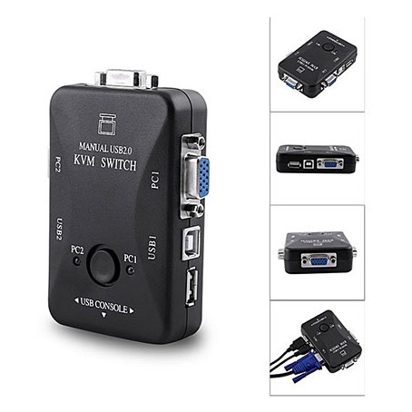 سوییچ KVM دو پورت USB 2.0 مدل  2UK