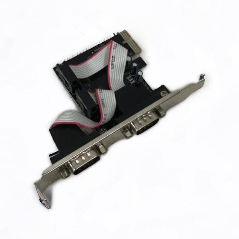 کارت تبدیل PCI-E به دو پورت سریال COM (RS232)