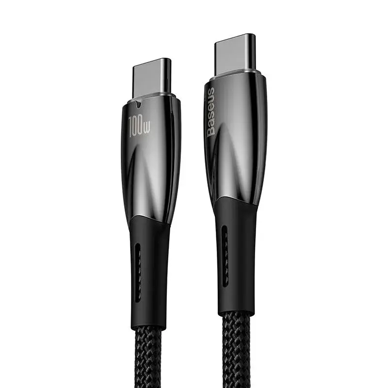 کابل USB-C بیسوس مدل CADH000801 Glimmer Series 100W طول 2متر