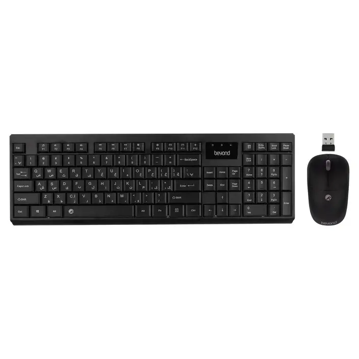 کیبورد و ماوس بی سیم بیاند مدل BMK-8105RF