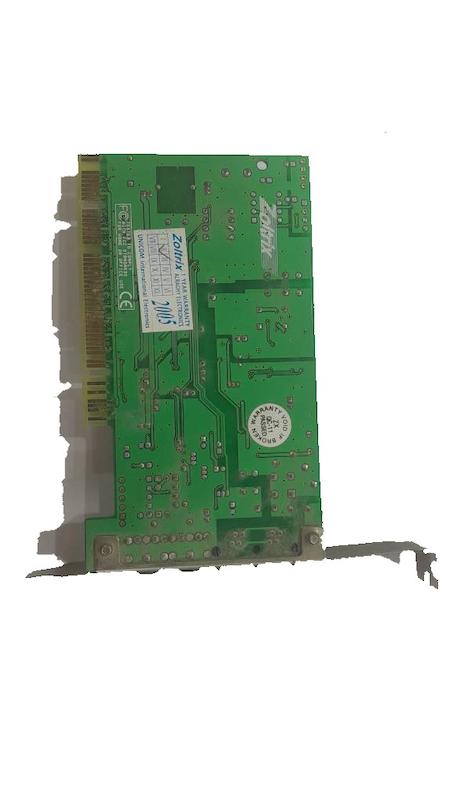 فکس مودم اینترنال ZOLTRIX با ورودی خروجی صدا(کارکرده)