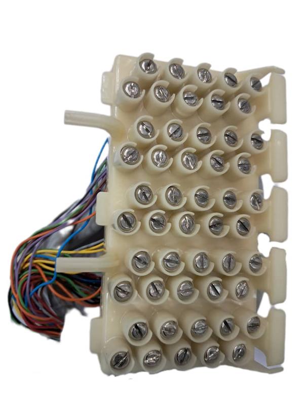 ترمینال مخابراتی 50 زوج پیچ خور (پست تلفن سانترال و ساختمان)