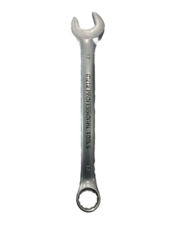 آچار 17 میلی متر تخت - رینگی META Professional Tools | META 17 mm Combination Spanner Cr-V