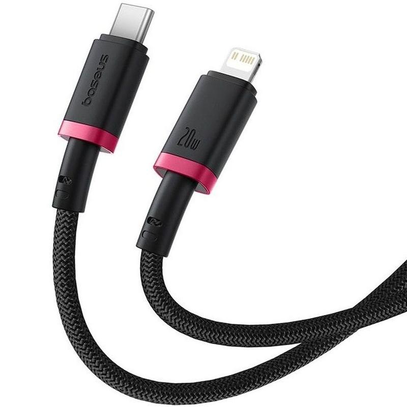 کابل شارژ USB-C به لایتنینگ باسئوس مدل P10377800U01-00 طول 1 متر – 20 وات