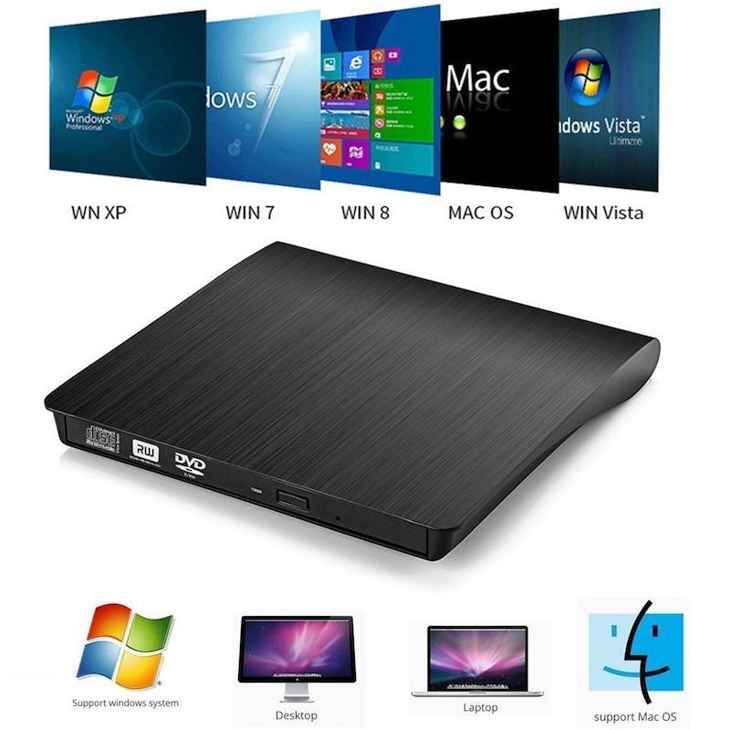 باکس DVD رایتر لپ تاپ USB 3.0 ضخامت 9.5