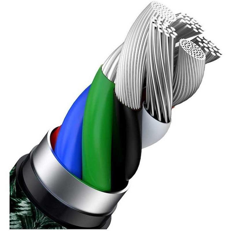 کابل تبدیل Type-C به لایتنینگ باسئوس مدل CATLJK-A01 طول ۱ متر