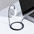 کابل شارژ Type-C باسئوس مدل CAJY000601 طول ۱.۲ متر 100 وات