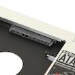 براکت هارد لپ تاپ HDD Caddy 12.7mm برای هارد و SSD 2.5 اینچ