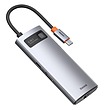 هاب 6 پورت USB-C باسئوس مدل CAHUB-CW0G