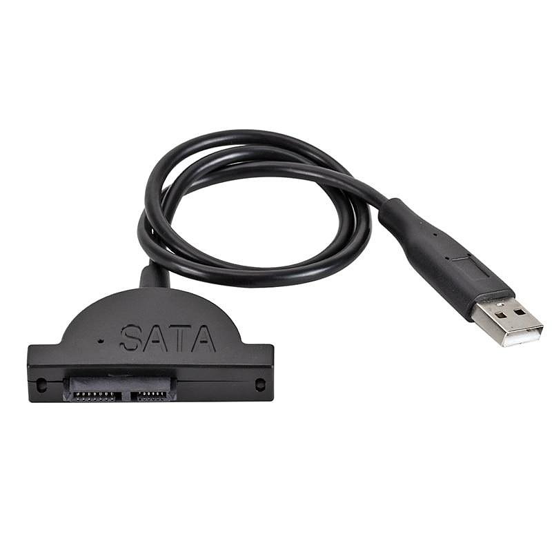 کابل تبدیل USB به میکرو SATA مناسب برای درایو دی وی دی اکسترنال