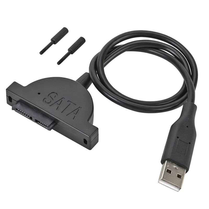 کابل تبدیل USB به میکرو SATA مناسب برای درایو دی وی دی اکسترنال