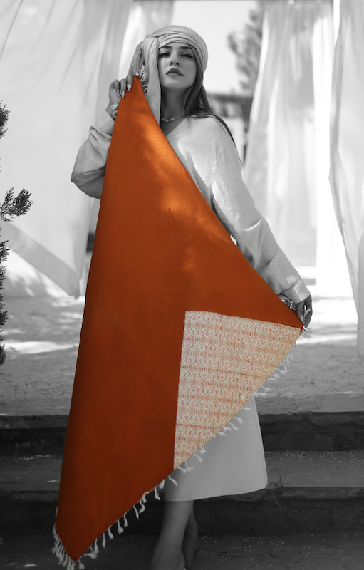 رومیزی قلمکار نقش باف