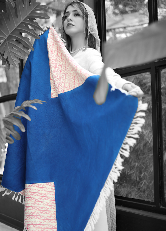 رومیزی قلمکار نقش باف