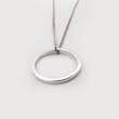 گردنبند نقره با آویز دایره