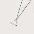 گردنبند نقره با آویز مثلث