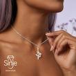 آویز گردنبند نقره زنانه طرح اسم ایدا برند سینجه