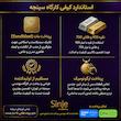 گردنبند آویز نقره نقشه ایران با پاپیون طلا