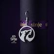 گوشواره نقره طرح گرگ تک لنگه Mix & Match برند سینجه