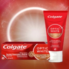 خمیردندان کلگیت مدل اپتیک وایت  OPTIC WHIT ,COLGATE