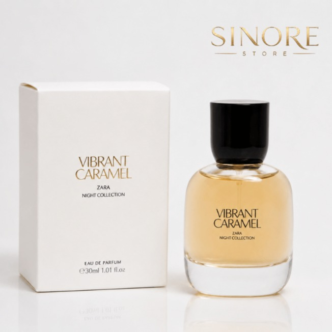 عطر زارا ویبرانت کارامل Vibrant Caramel Night Collection اصل | Zara Vibrant Caramel Eau de Parfum