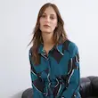 تونیک زنانه طرح‌دار ترکیبی مودال  LCW، ال سی وایکیکی