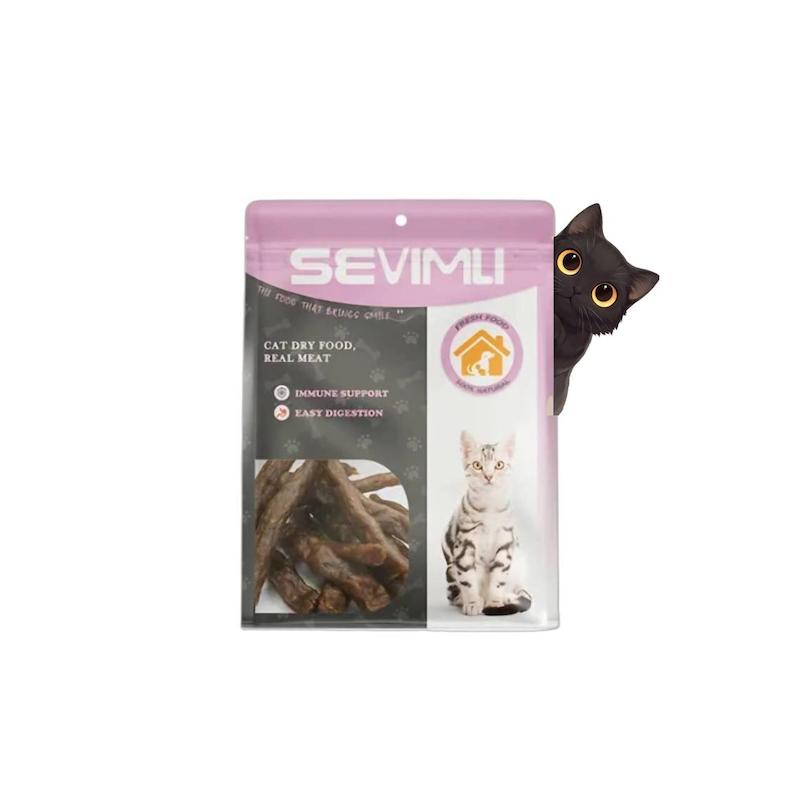 تشویقی مدادی گربه سویملی طعم گوشت گاو 100 گرم