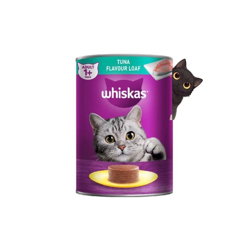کنسرو گربه ویسکاس طعم ماهی تن 400 گرم