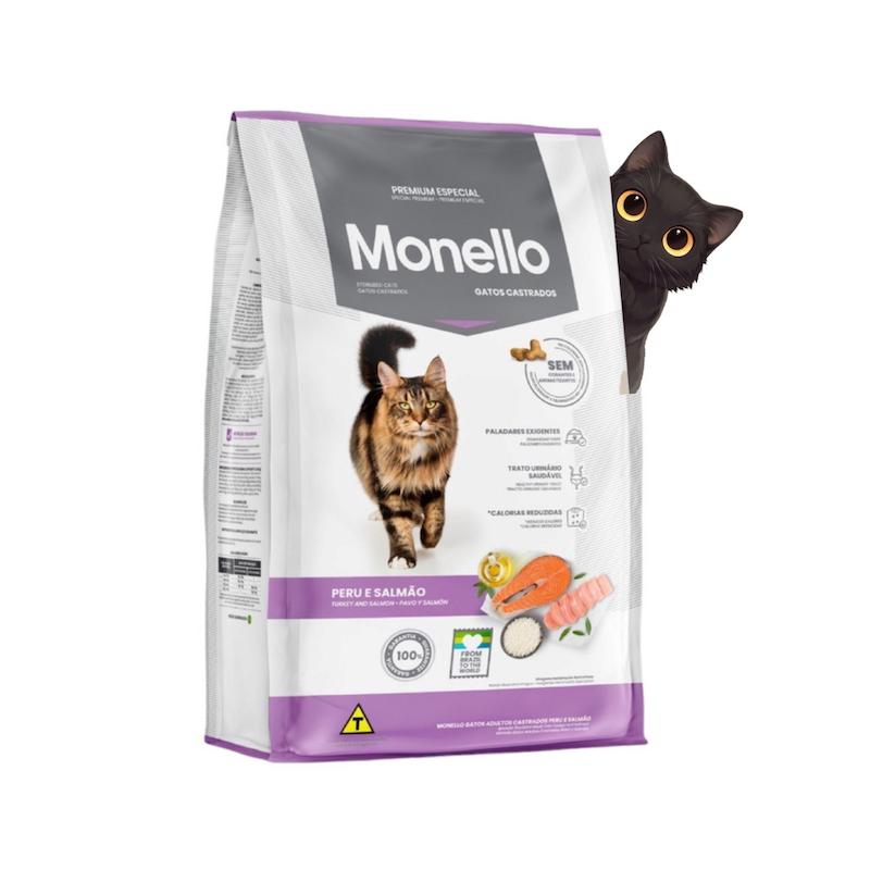 غذای خشک گربه مونلو استرلایز-عقیم وزن 10 کیلوگرم