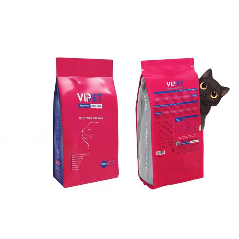 غذا خشک بچه گربه وی پت وزن 10 کیلوگرم