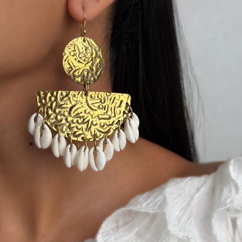 گوشواره برنج و گوش ماهى