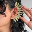 ايركاف برنج و برنج آبكارى نقره (گوشواره لاله گوشى)