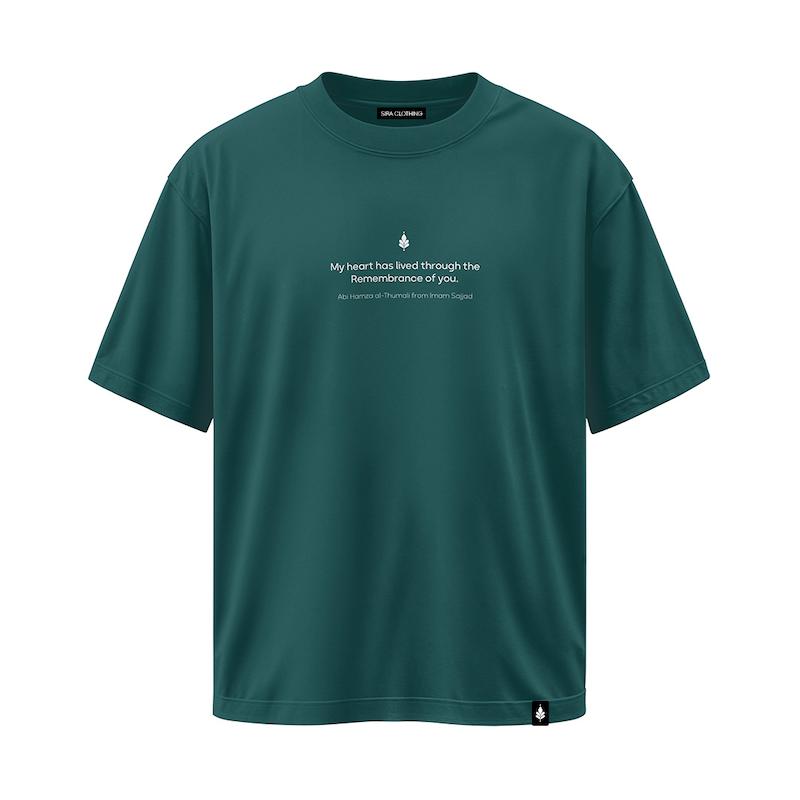 تیشرت طرح یاد رنگ سبز (کالکشن جدید)