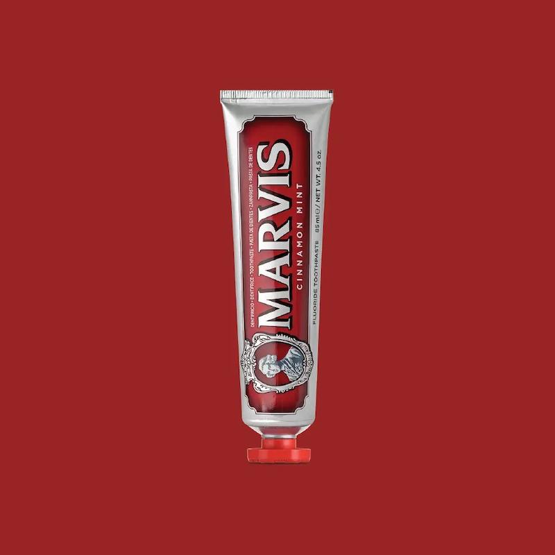 خمیردندان نعنا و دارچین مارویس مدل CINNAMON MINT