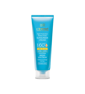 کرم ضدآفتاب رنگی سینره  SPF60