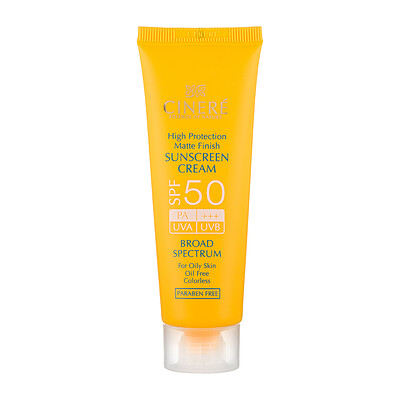 کرم ضد آفتاب بی رنگ سینره SPF60 