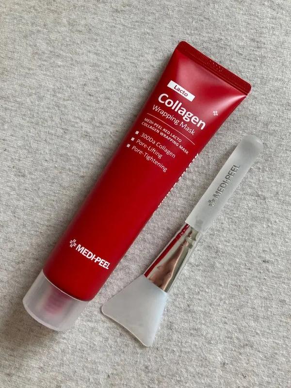 ماسک جوانساز و لیفت کننده لاکتو کلاژن قرمز مدی پیل MEDI-PEEL Red Lacto Collagen Wrapping Mask