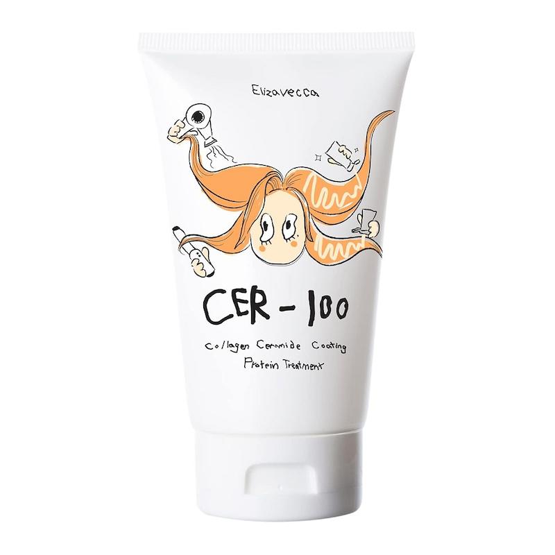 ماسک مو ترمیم کننده کلاژن سرامید الیزاوکا Elizavecca Cer-100 Collagen Ceramide Coating Protein Treatment