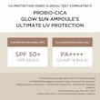 ضد آفتاب تقویت کننده و درخشان کننده پروبیو سیکا اسکین 1004 | SKIN1004 Madagascar Centella Probio-cica Glow Sun Ampoule