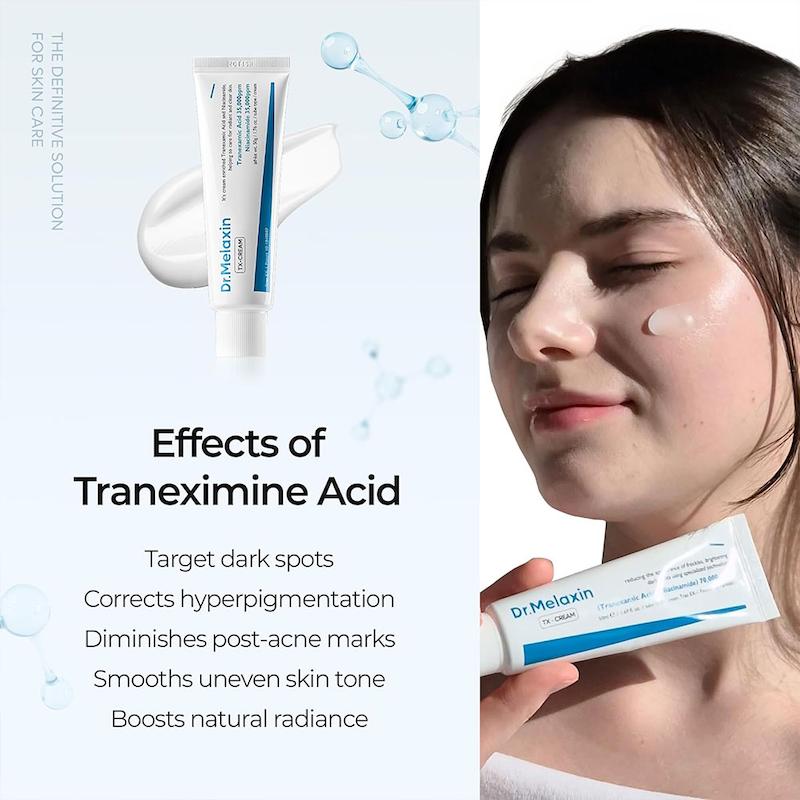 کرم ضد لک و روشن کننده ترانگزامیک اسید دکتر ملاکسین | Dr.Melaxin TX Tranexamic Acid CREAM