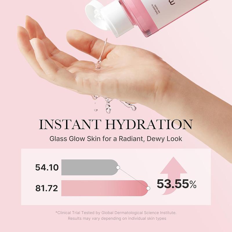 تونر صورتی تسکین دهنده و روشن کننده سیکا مدی کیوب | MEDICUBE PDRN Pink Cica Soothing Toner