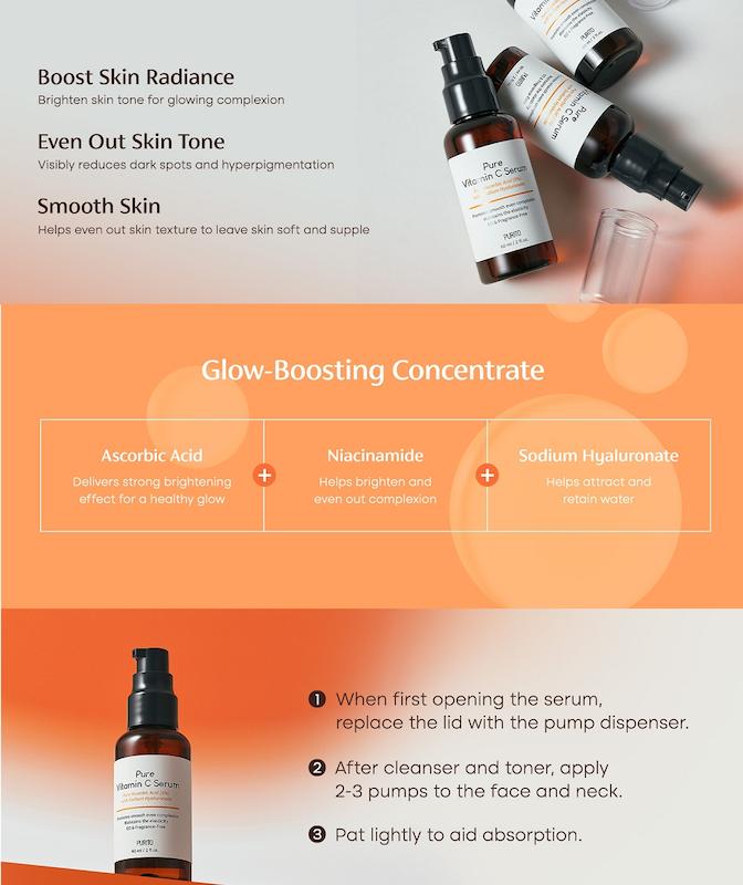 سرم ویتامین سی پیوریتو | PURITO Pure Vitamin C Serum
