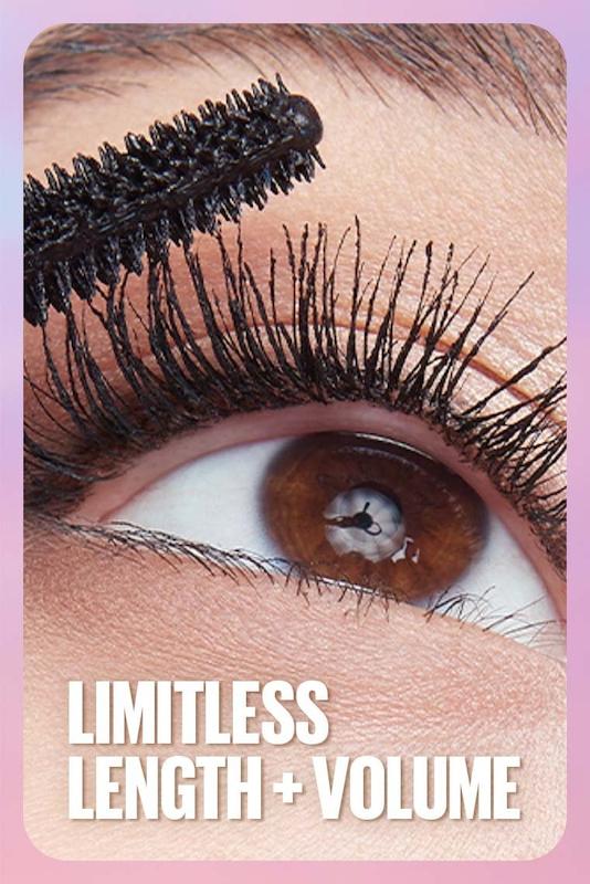ریمل اسکای های رنگ  Cosmic Black میبلین 