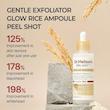 آمپول پیل شات برنج سفید دکتر ملاکسین روشن‌کننده و لایه‌بردار ملایم | Dr.Melaxin Peel Shot Exfoliant White Rice Ampoule