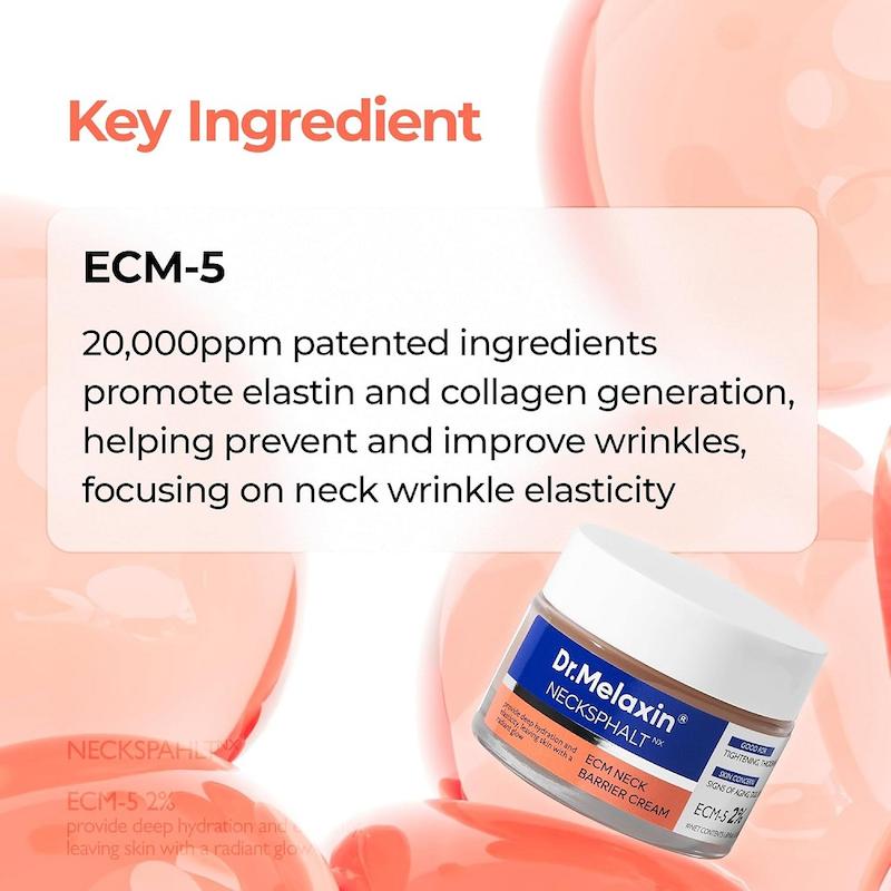 کرم گردن سرامید ECM نکس‌فالت دکتر ملاکسین | Dr.Melaxin Necksphalt ECM Ceramide Neck Cream